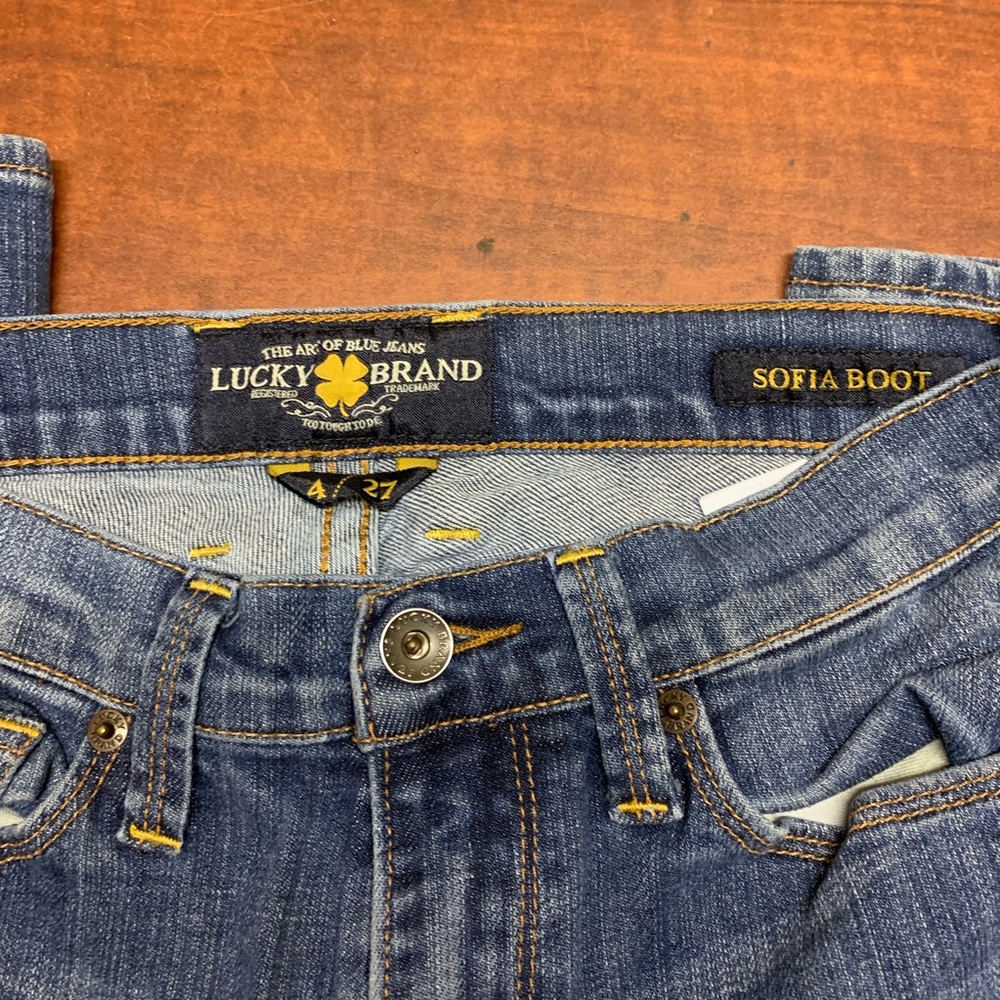 Lucky Brand Sophia Bootcut Jeans - 4x27 - Picture 3 of 3